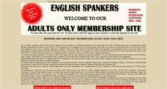 Desktop Screenshot of english-spankers.com